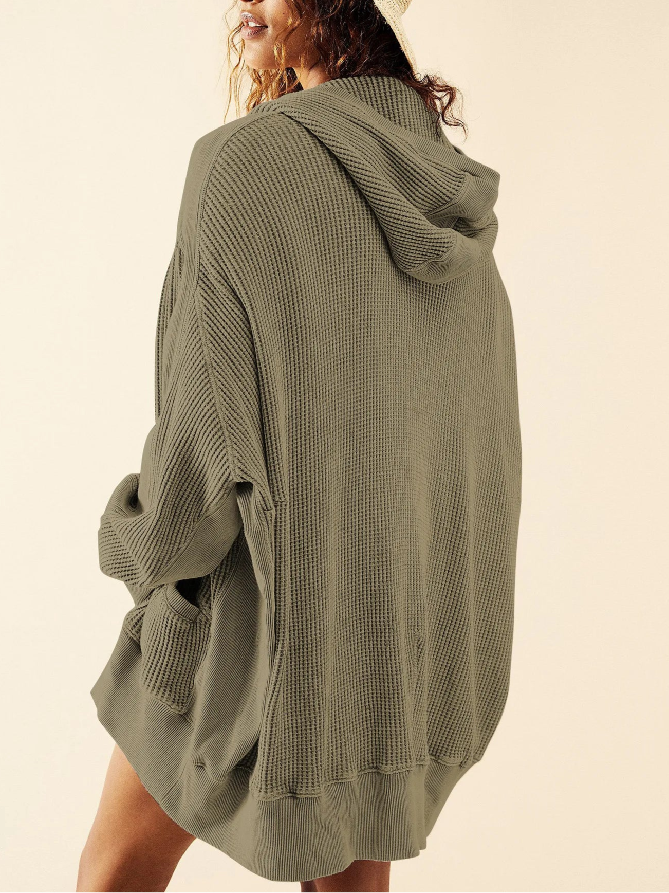 Sweat Femme Ample à Capuche Tendance 8