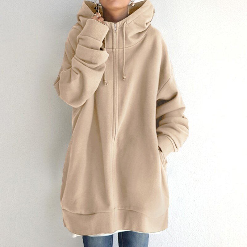 Sweat Femme Confortable à Capuche Oversize 1