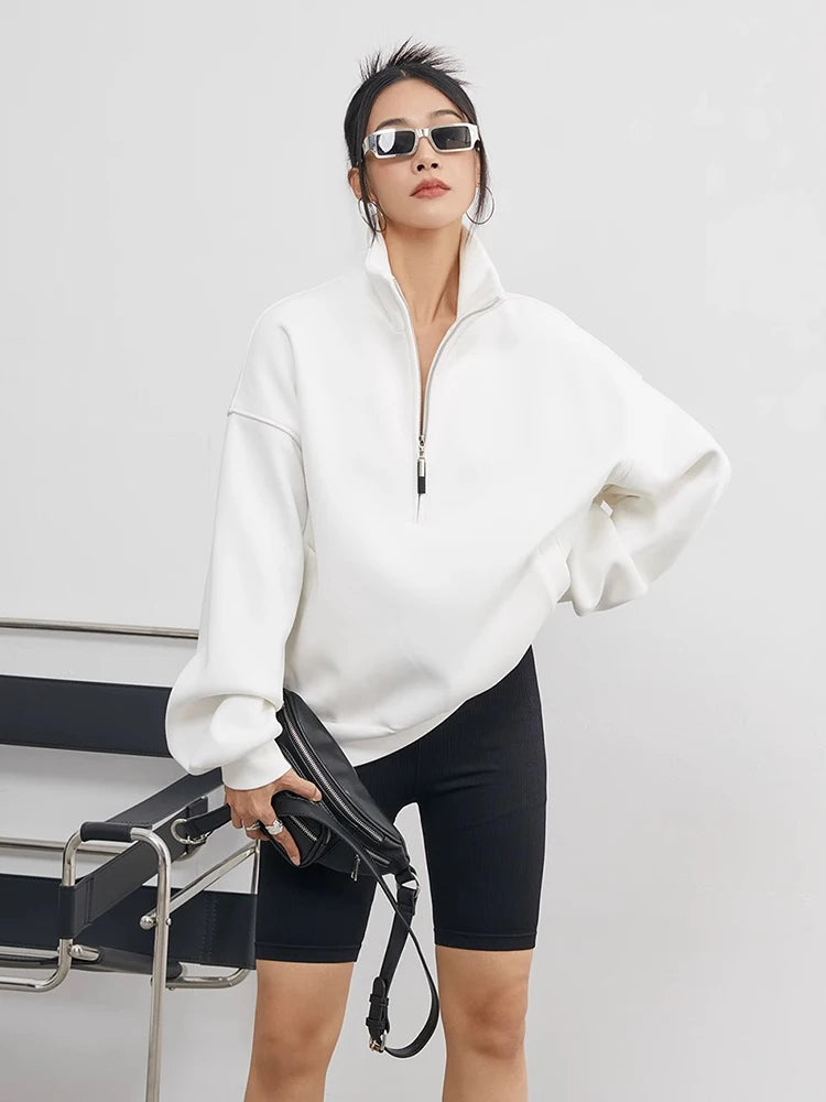Sweat à Capuche Surdimensionné Femme 4