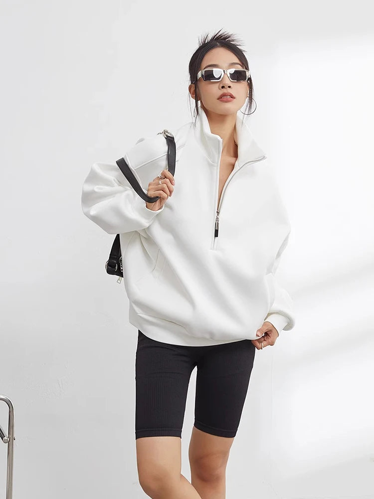Sweat à Capuche Surdimensionné Femme 5