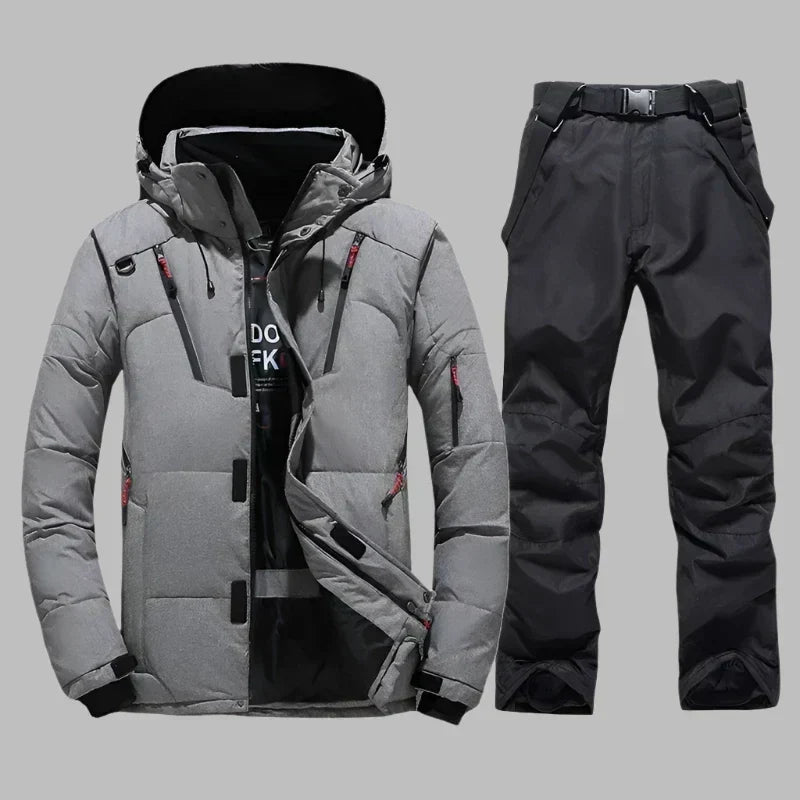 Combinaison de Ski Imperméable et Chaude pour Homme - Une Pièce Isolée