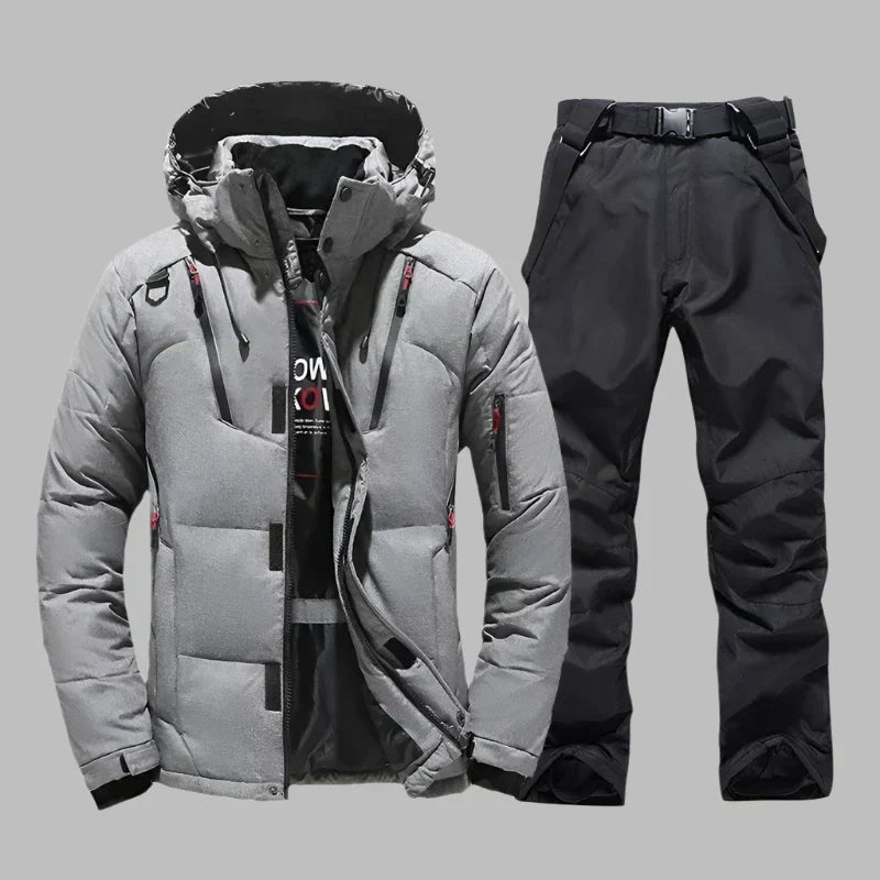 Combinaison de Ski Imperméable et Chaude pour Homme - Une Pièce Isolée