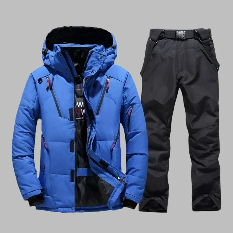 Combinaison de Ski Imperméable et Chaude pour Homme - Une Pièce Isolée