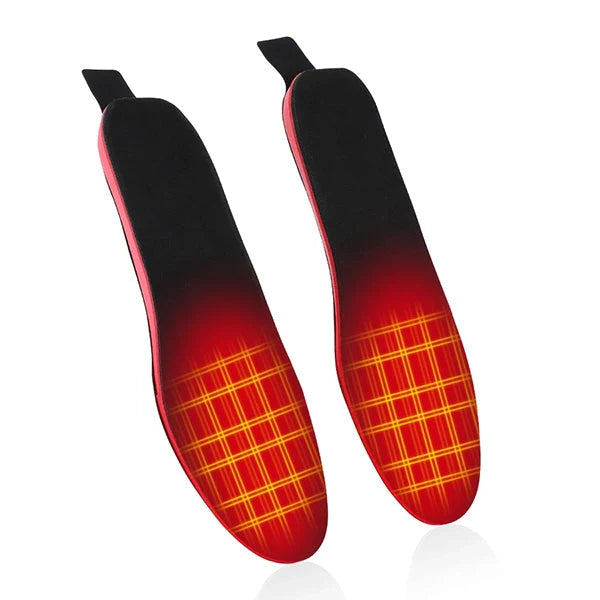 Semelles Chauffantes Télécommandées - Rechargeables, 3 Niveaux de Chaleur