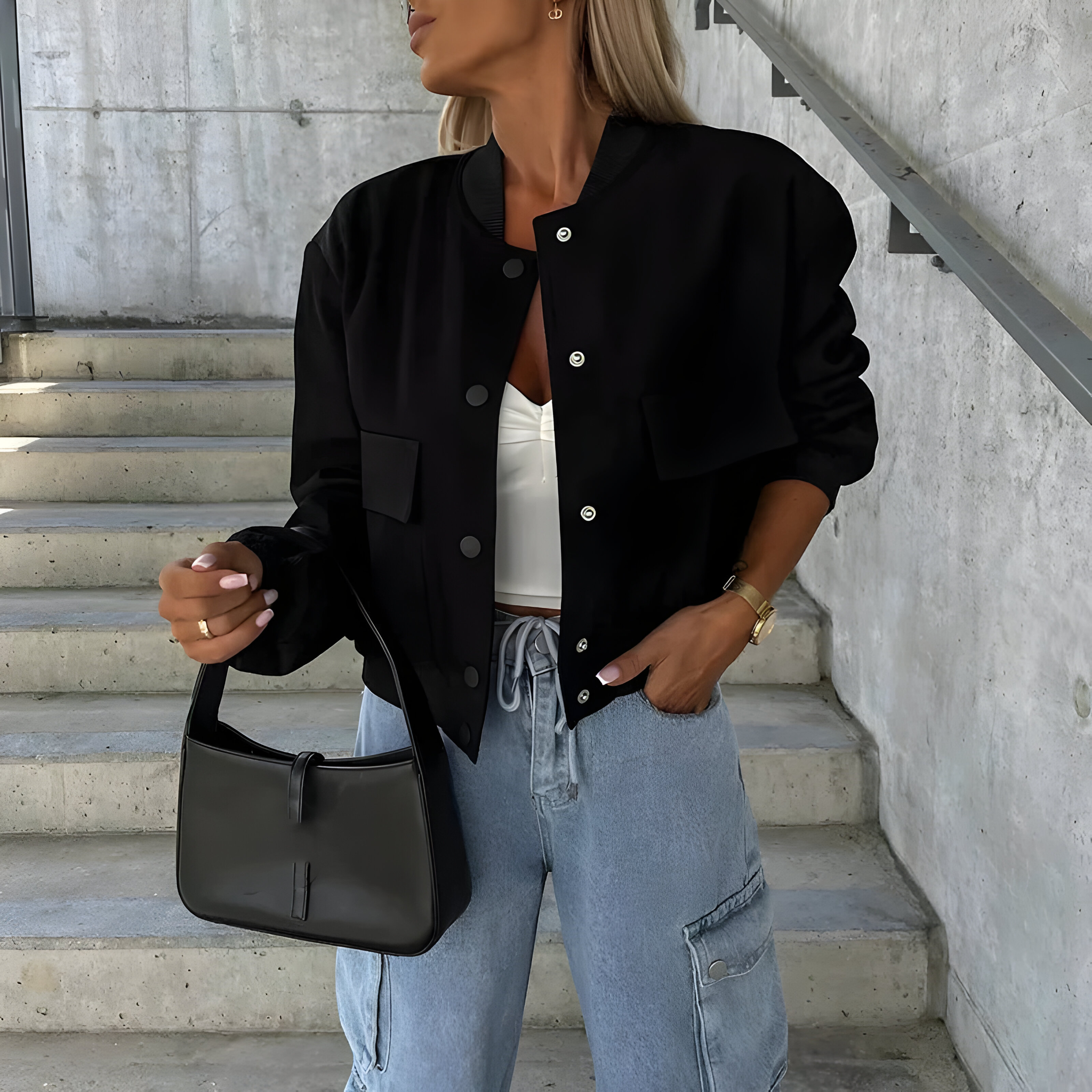 Veste Décontractée Femme Coton Autumn Collection