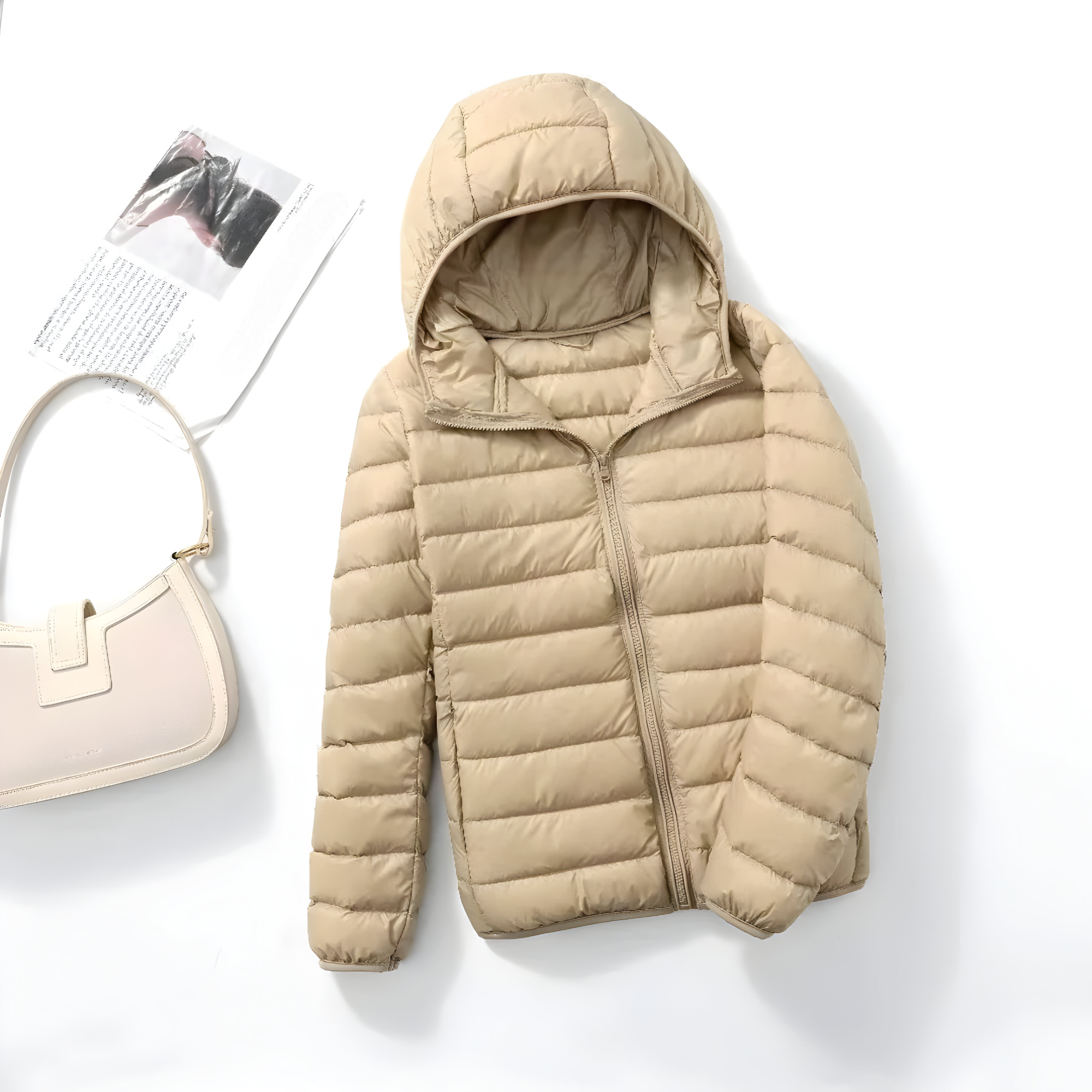Veste Doudoune Femme Légère Polyester Thermique