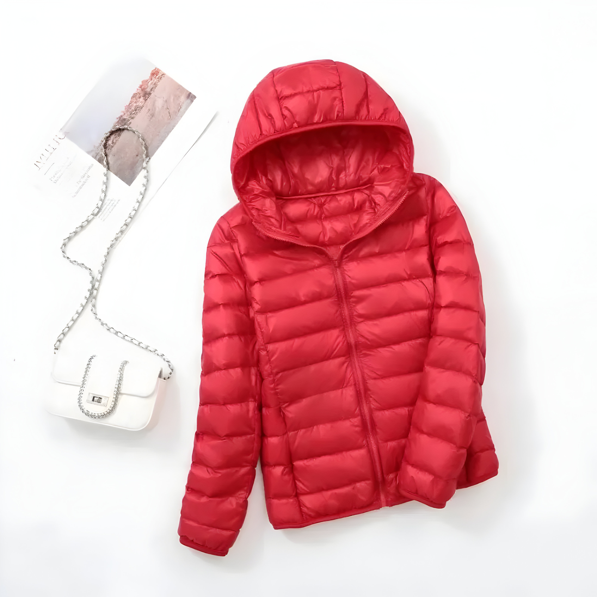 Veste Doudoune Femme Légère Polyester Thermique