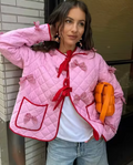 Veste Femme Bohème Polyester Manches Longues