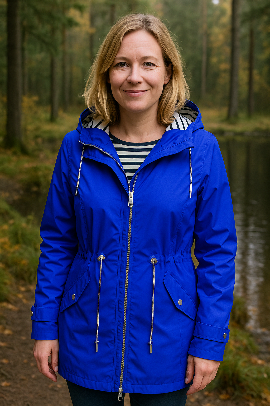 Veste Femme Élégante Déperlante Légère 5