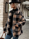 Veste en Flanelle Élégante pour Femme Mode Femme
