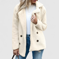 Veste Femme en Sherpa Doux Autumn Collection Chaud