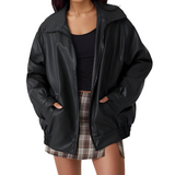 Veste Femme Oversize Vintage Style Motard