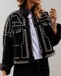 Veste en Jean Élégante et Tendance Femme