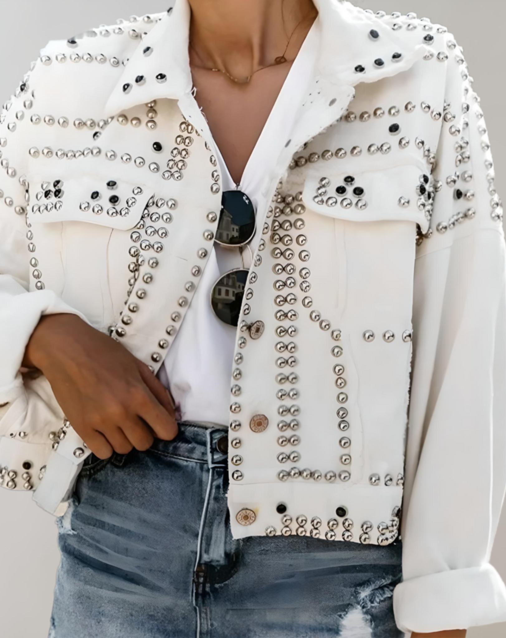 Veste en Jean Femme Chic et Élégante 1