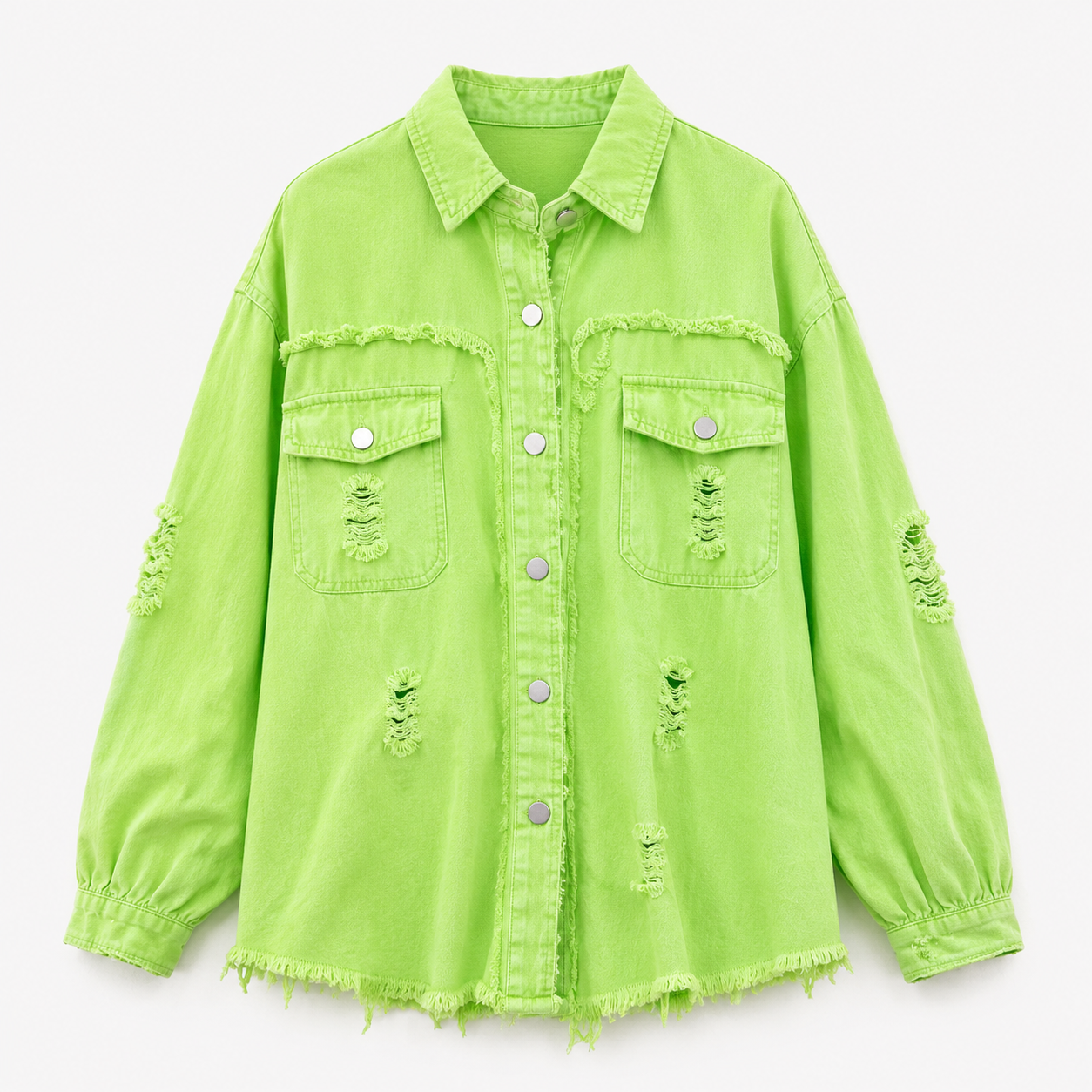 Veste en Jean Femme Colorée Printemps - Coupe Cintrée, Tendance &