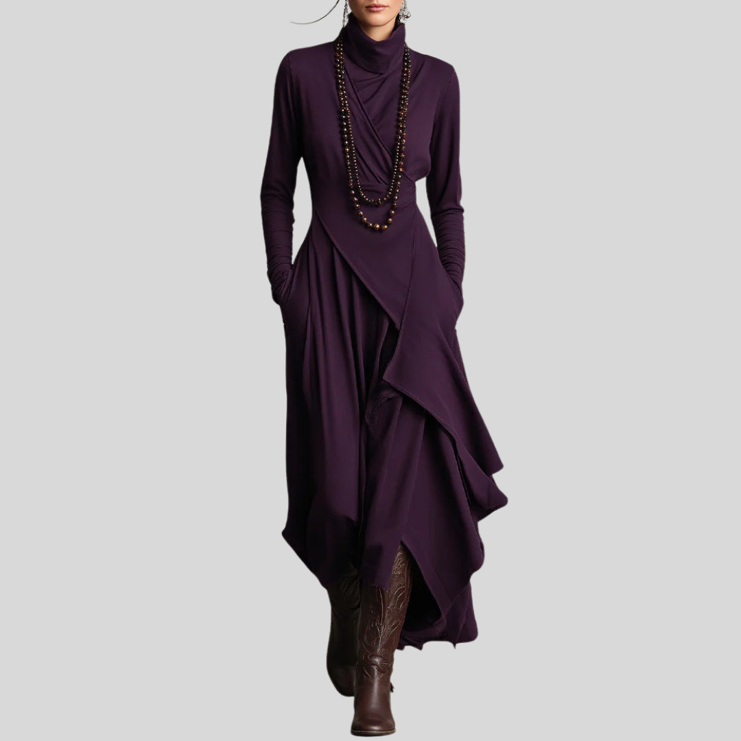 Marilyn | Zeitlos elegantes Maxikleid Neu