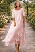 Robe April™ Timeless Elegance pour femme - Noir, Soie, Taille S-XL