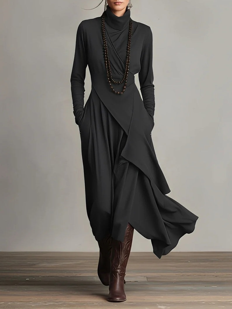 Marilyn | Zeitlos elegantes Maxikleid Neu