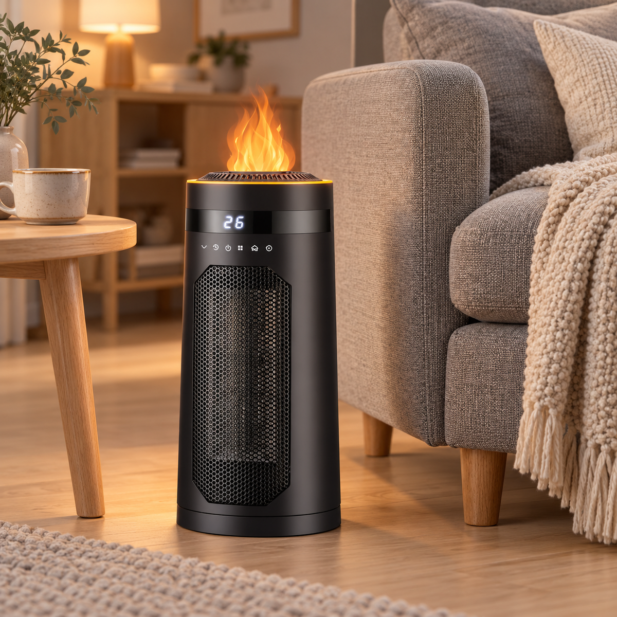 FlameHeat Radiateur Céramique 1500W