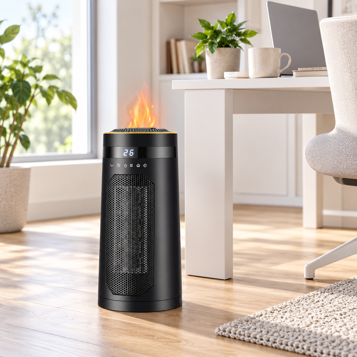FlameHeat Radiateur Céramique 1500W