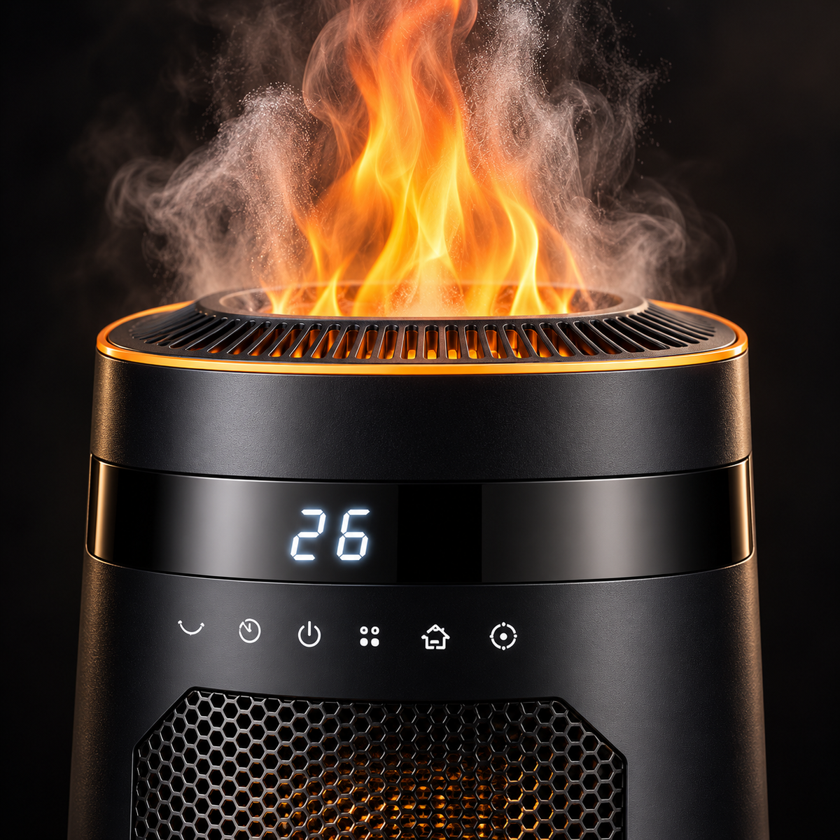 FlameHeat Radiateur Céramique 1500W