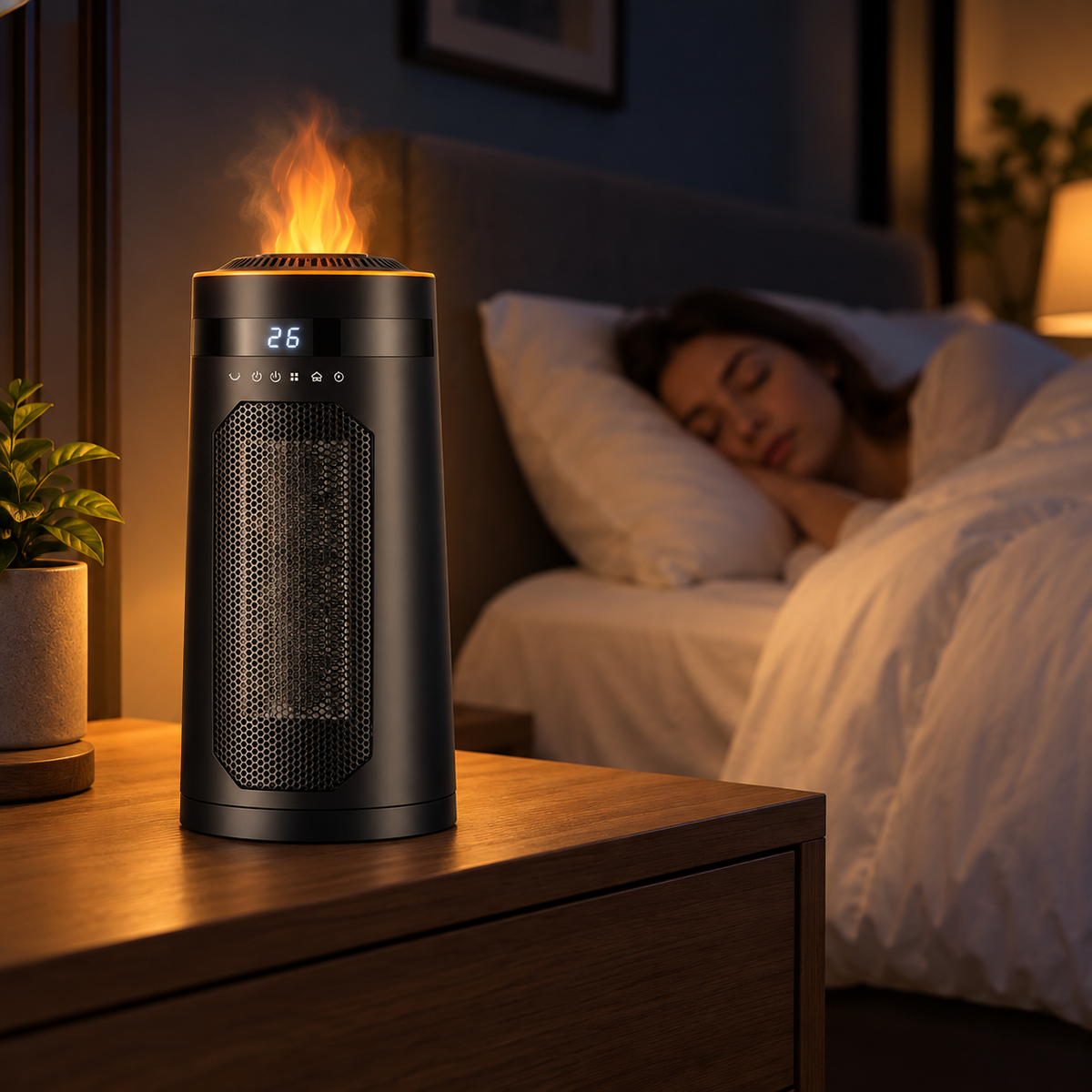 FlameHeat Radiateur Céramique 1500W