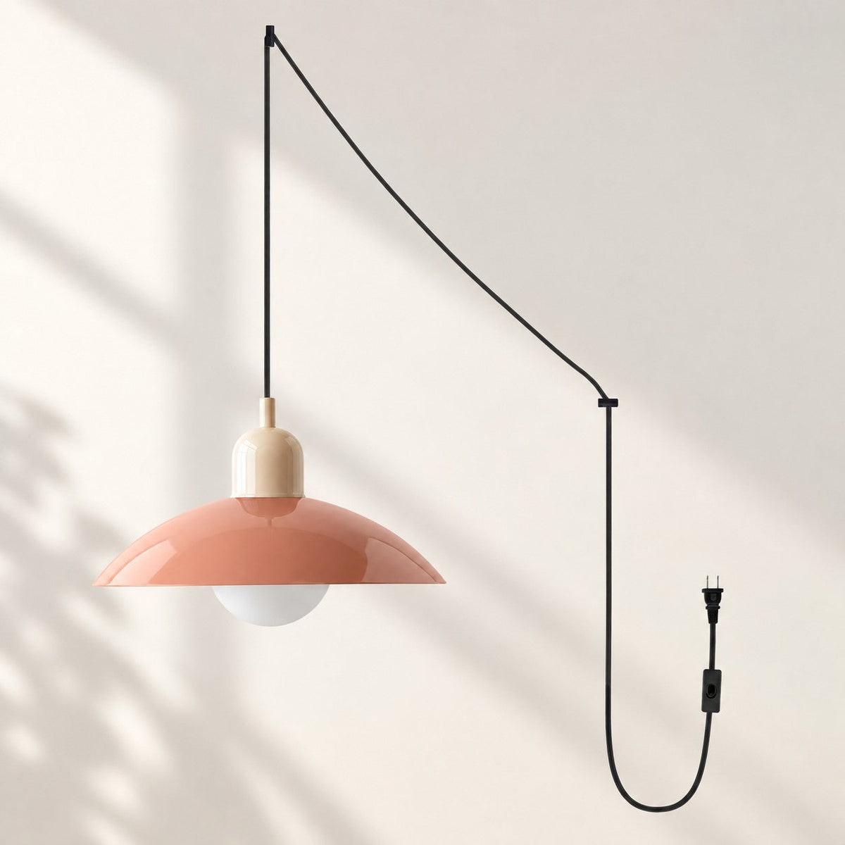Suspension Bauhaus à Brancher Mid-Century
