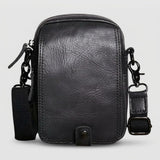 Sac Besogne Rétro Léger en Cuir de Bœuf