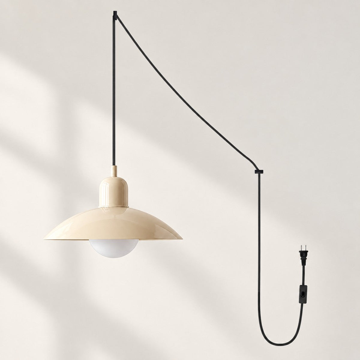 Suspension Bauhaus à Brancher Mid-Century