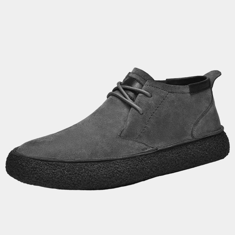 Scarpe da uomo alte con lacci - Grigio - men price_low scarpe uomo shoes st stivali uomo summer - Armand & Fils