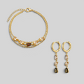 Coffret Cadeau de Bijoux Dores CONSTANCE