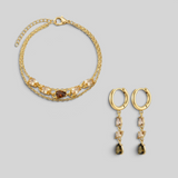 Coffret Cadeau de Bijoux Dores CONSTANCE