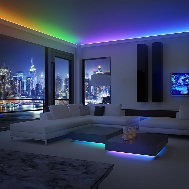 Bandeau LED RGB WiFi Intelligent – 10m Étanche
