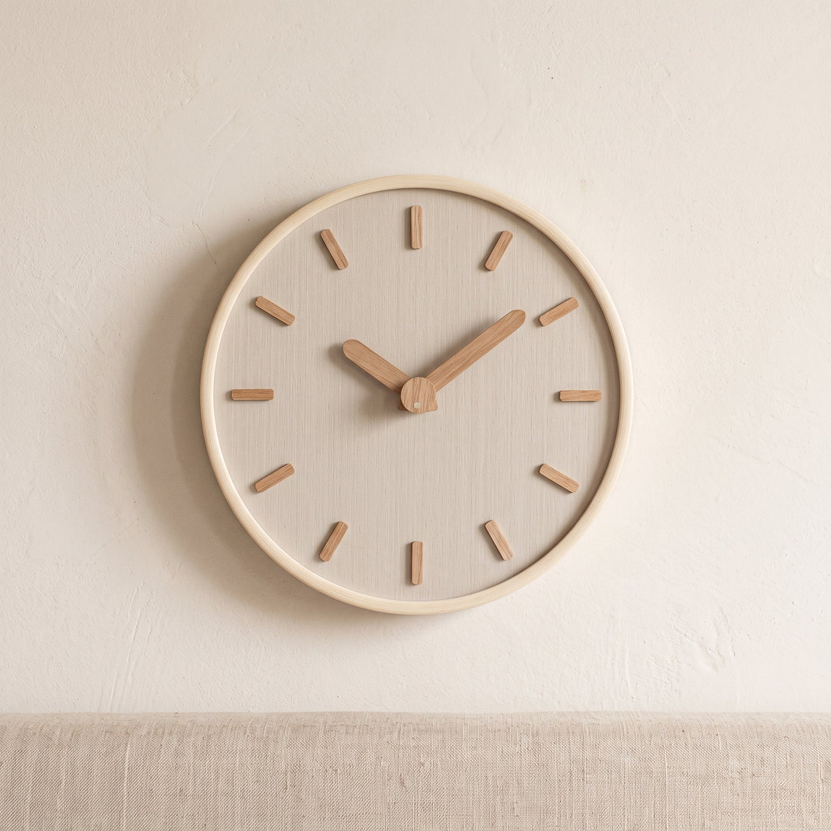 DashClock Horloge Murale en Bois Silencieuse