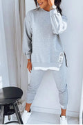 Legeres Oversize Baumwoll-Set im urbanen Streetwear-Stil