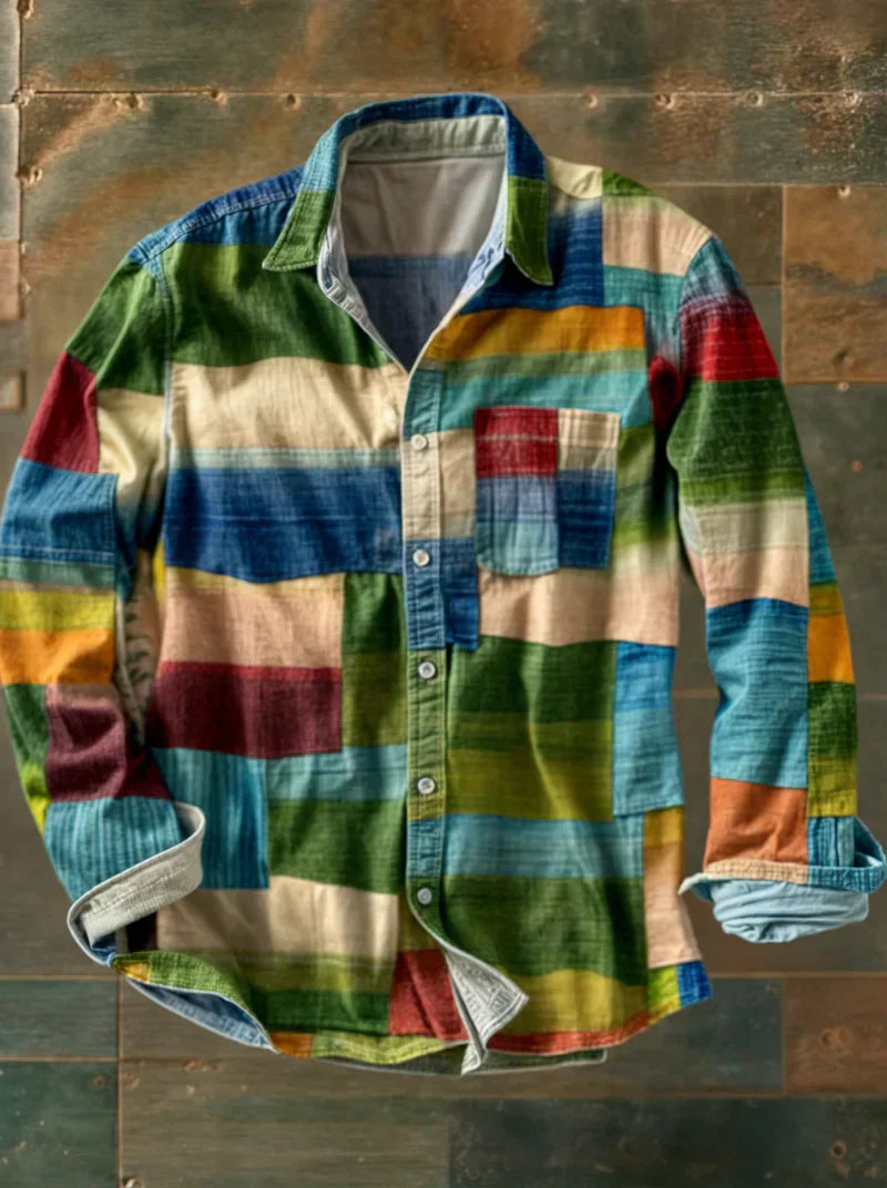 Elegant blouse with a handy pocket for an effortless, stylish look