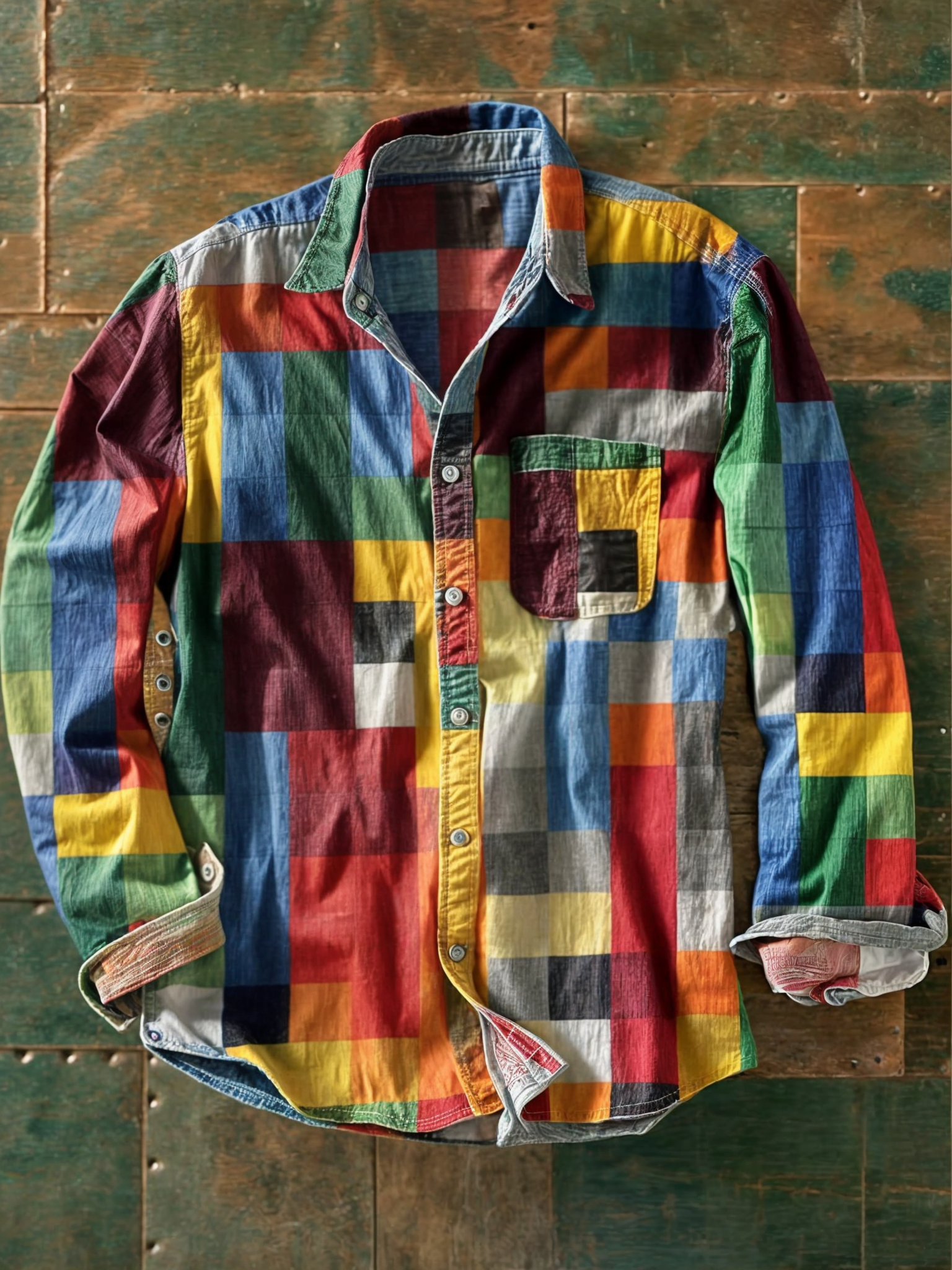 Elegant blouse with a handy pocket for an effortless, stylish look