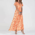 Robe Fluide Longue Légère - Coupe Flatteuse et Manches Amples