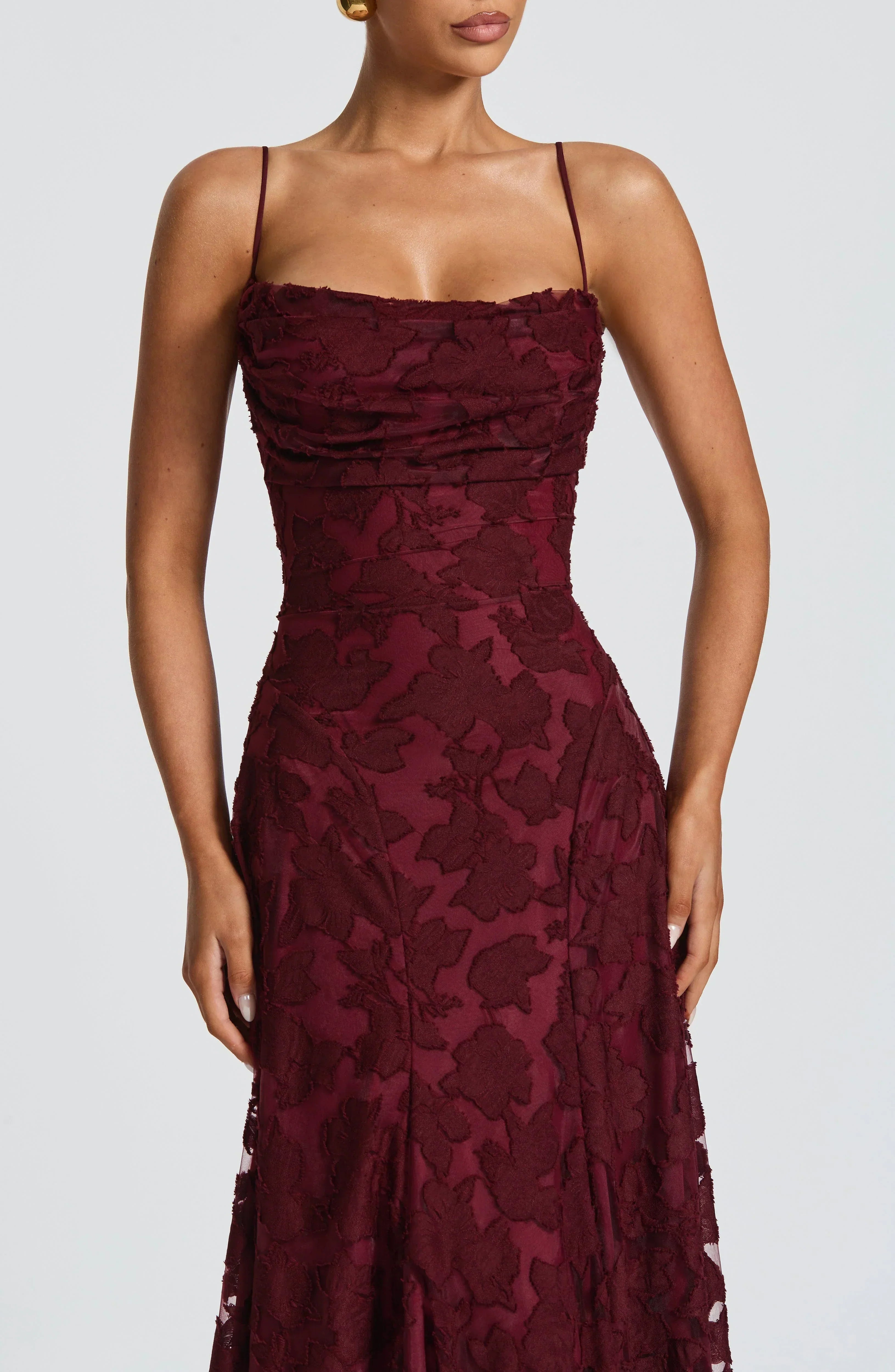 Robe maxi de luxe pour une élégance sans effort