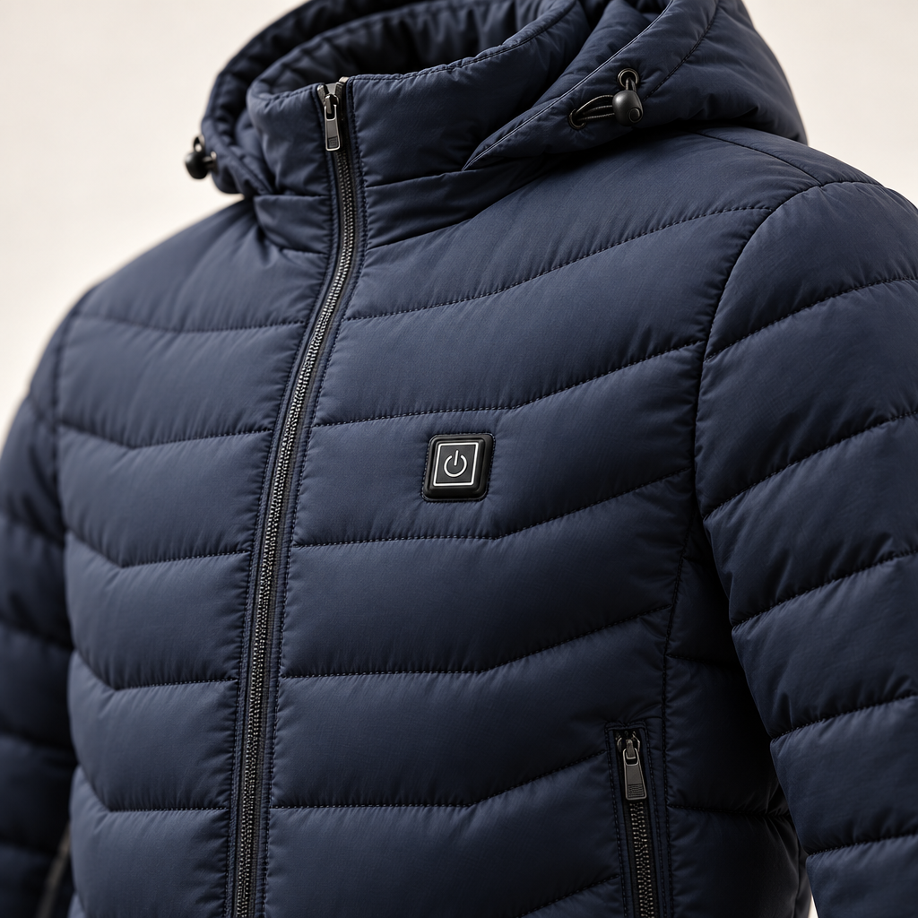 Veste d'Hiver Chauffante Rechargeable Unisexe - Zones de Chaleur Réglables