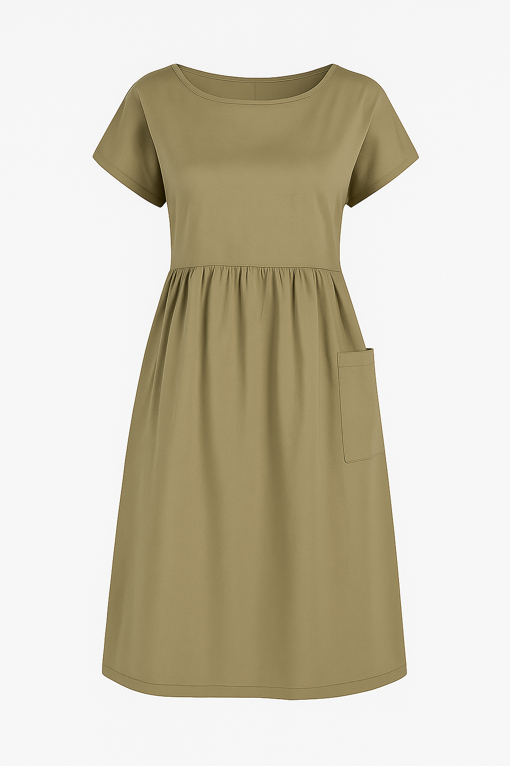 Lässiges Sommerkleid mit Taschen Damen