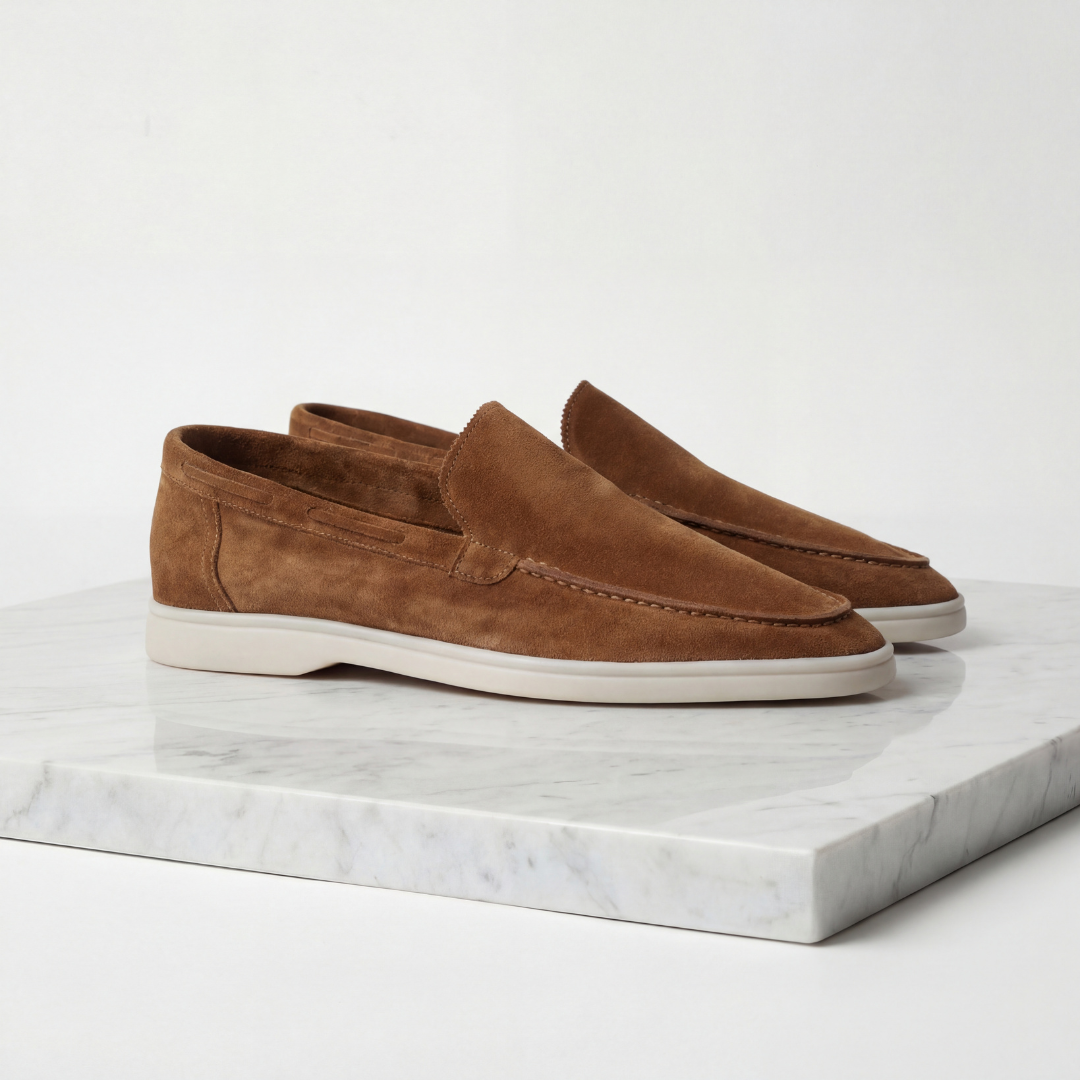 Mocassins Homme Daim Élégants : Confort Classique Polyvalent