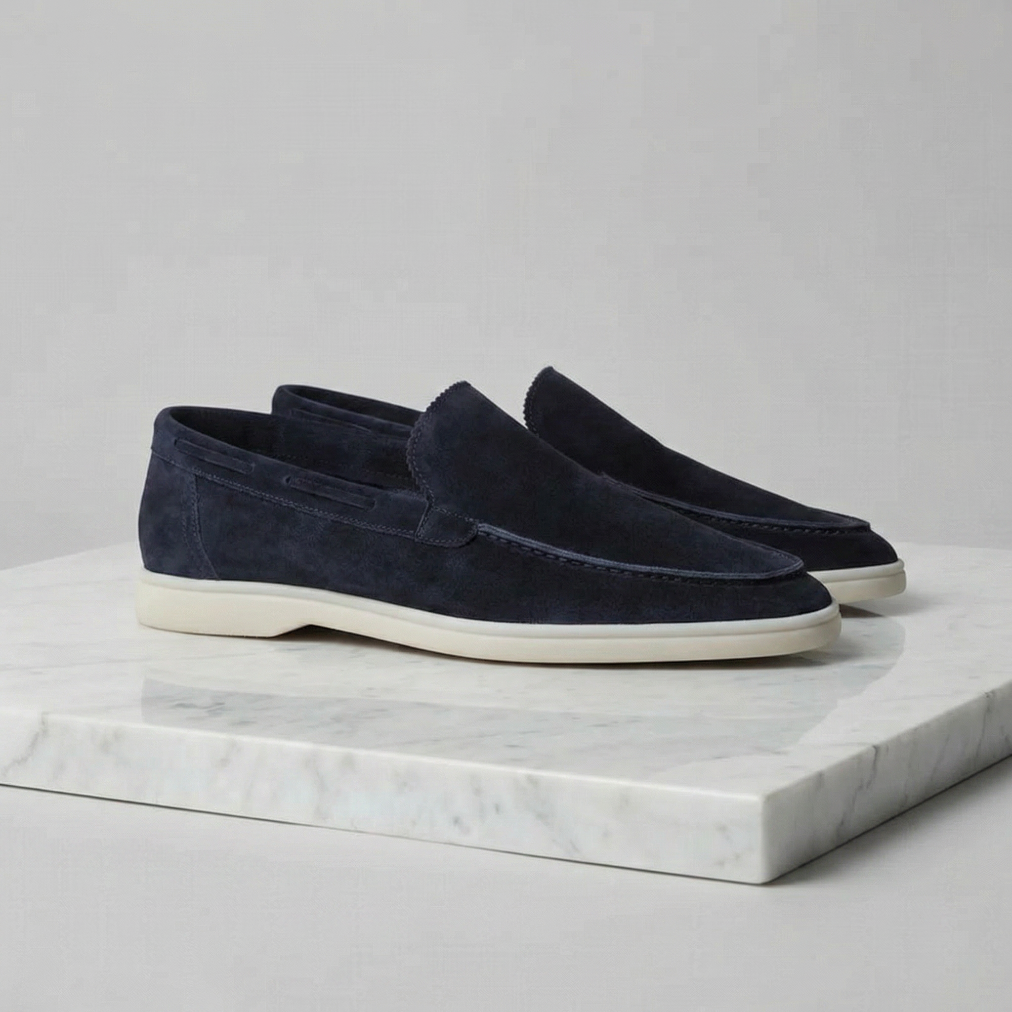Mocassins Homme Daim Élégants : Confort Classique Polyvalent