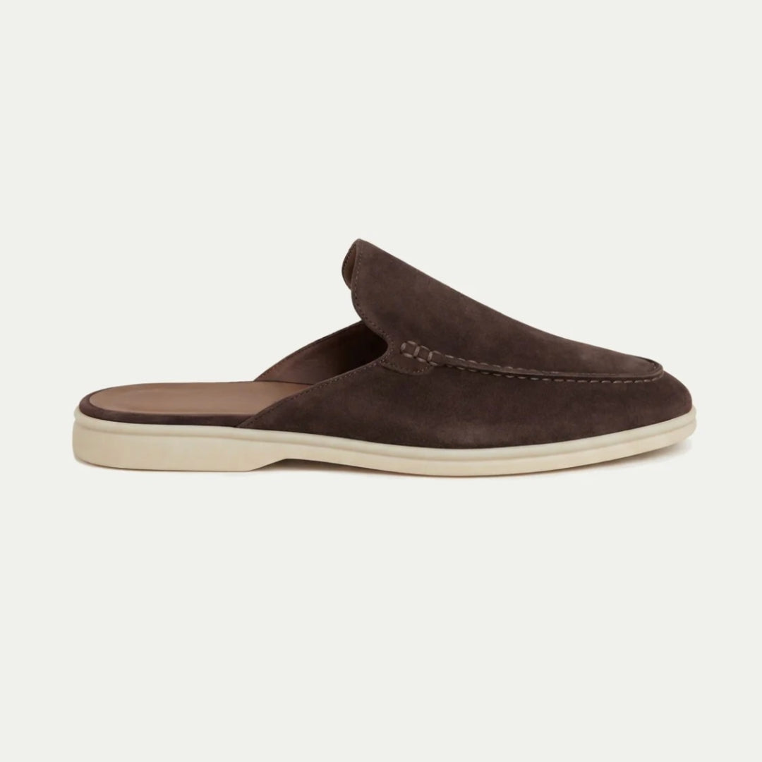 Mules da uomo slip-on - Marrone scuro - men mules uomo price_low sandal scarpe uomo slip-on summer - Armand & Fils