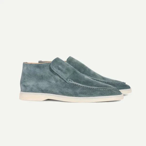Mocassini da uomo alti - Verde - men mocassini price_low scarpe uomo shoes summer - Armand & Fils