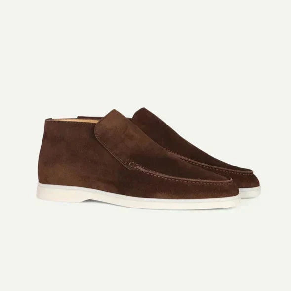 Mocassini da uomo alti - Marrone - men mocassini price_low scarpe uomo shoes summer - Armand & Fils