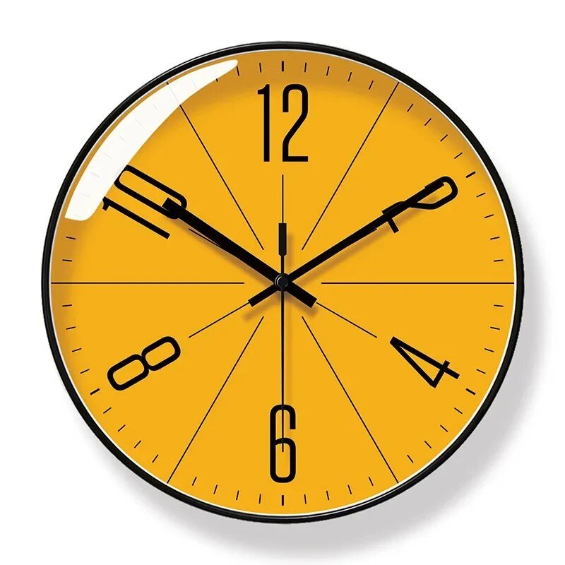 Marcia - Modern Wall Clock with Sleek Minimalist Design