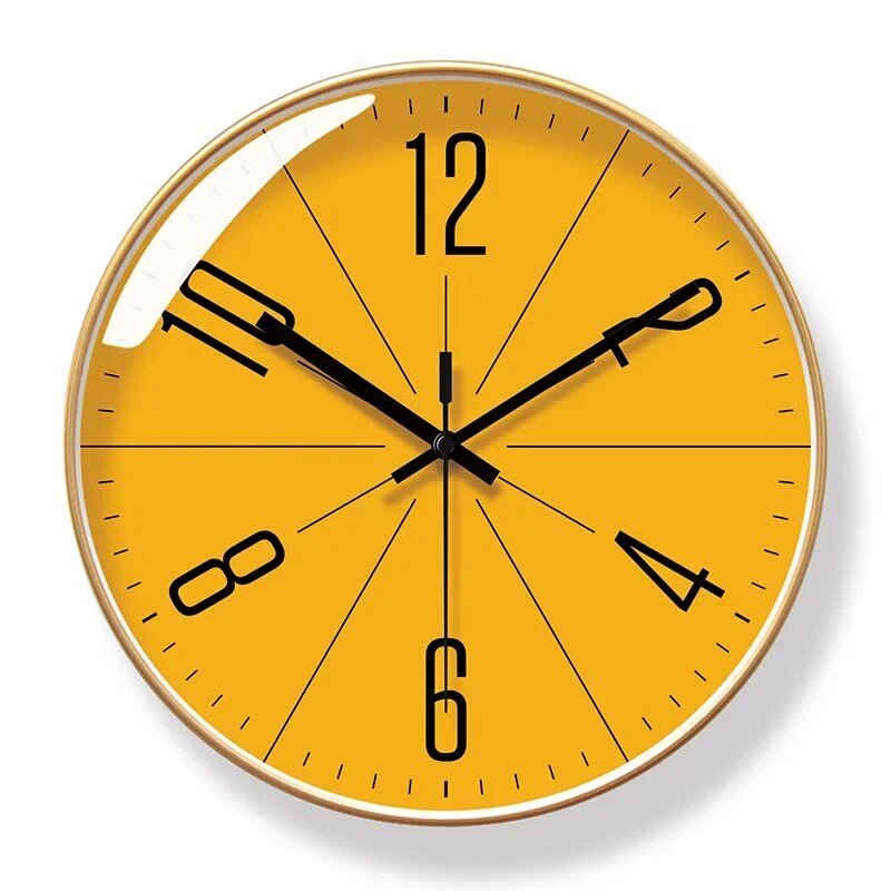 Marcia - Modern Wall Clock with Sleek Minimalist Design