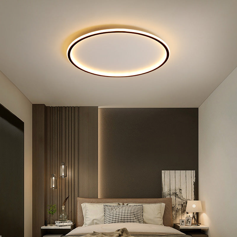 Plafonnier, Rond LED Scandinave, Dimmable, Aluminium