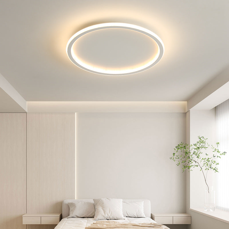 Plafonnier, Rond LED Scandinave, Dimmable, Aluminium